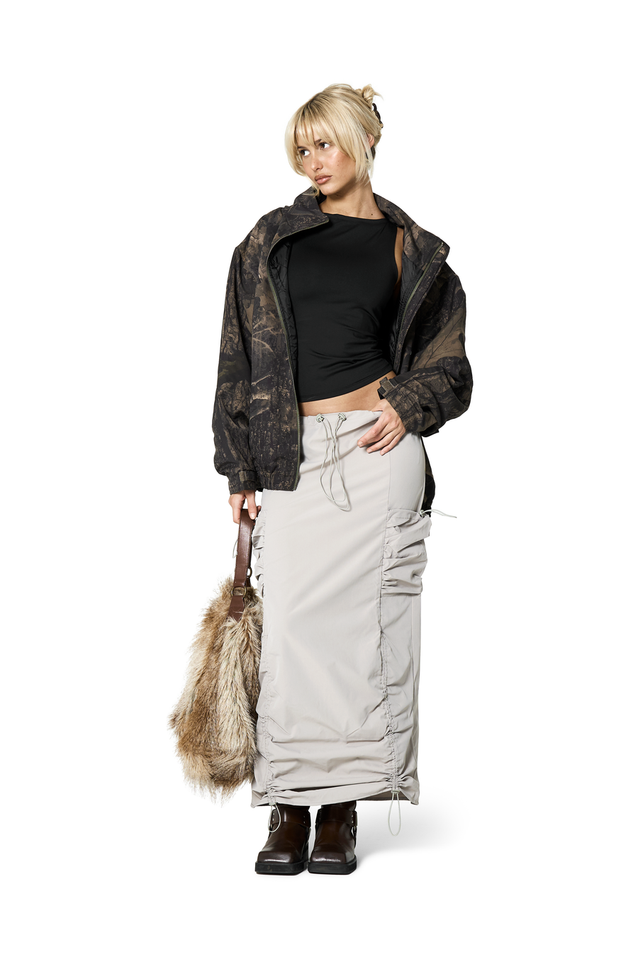 Rainie Parachute Skirt