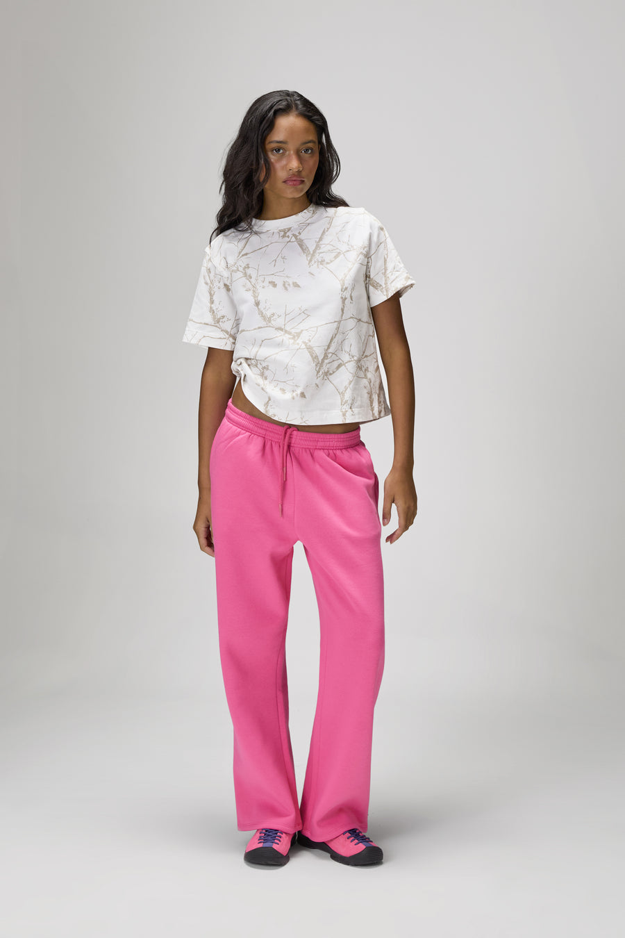 Ranch Shrunken Tee in Milk