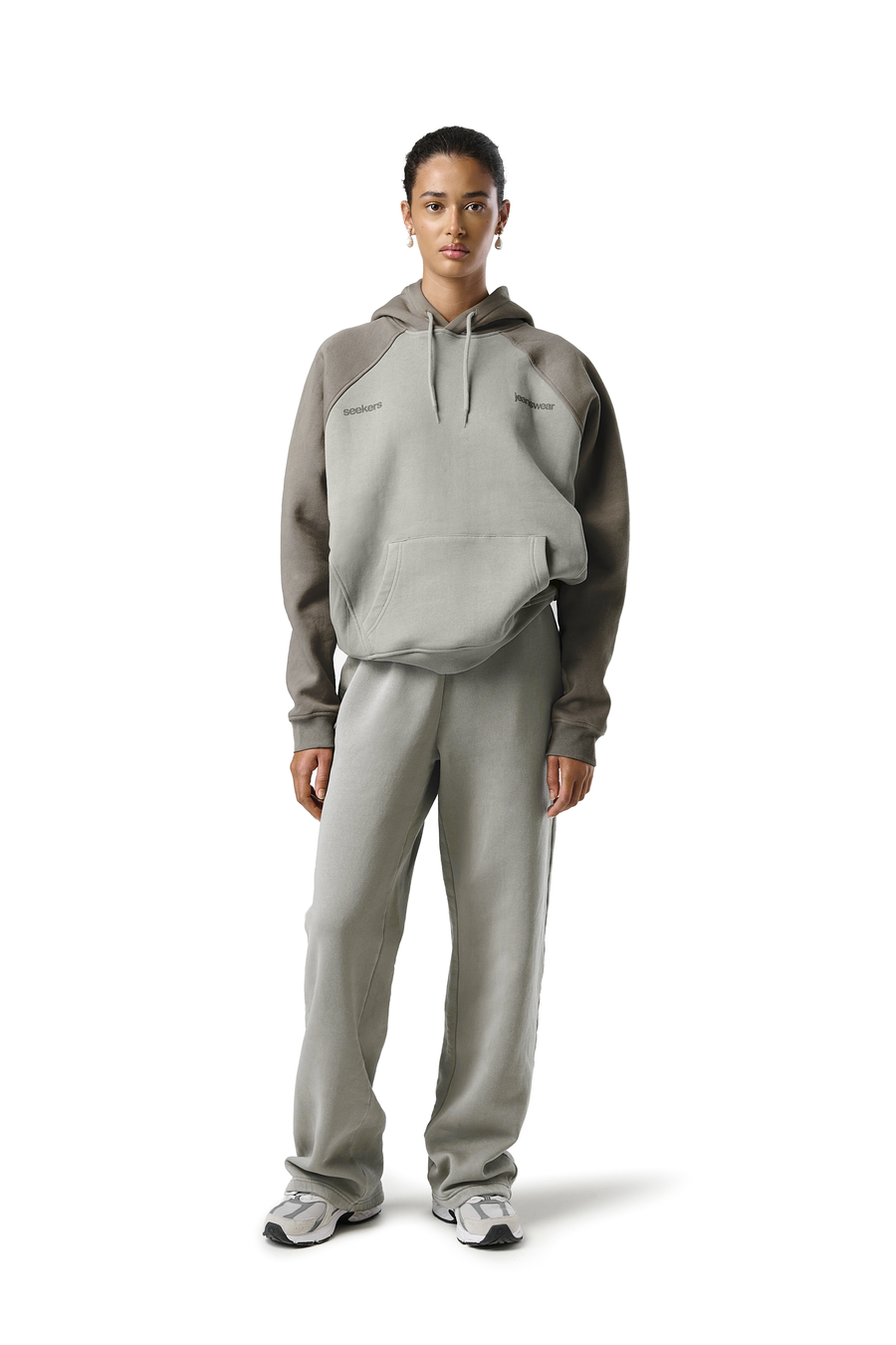 Trademark Wide Leg Sweatpants in Champ