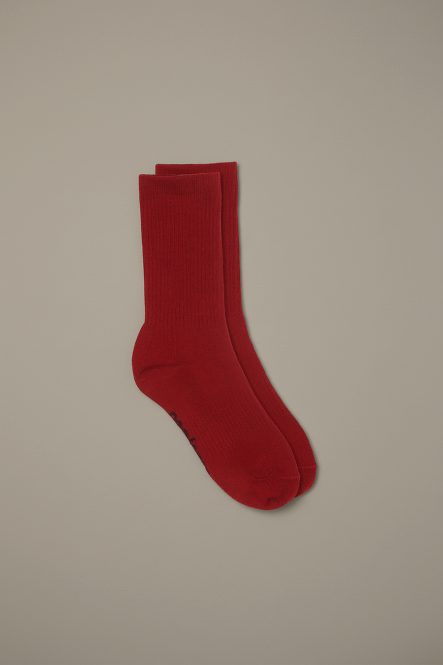 Seekers Classic Crew Socks in Red