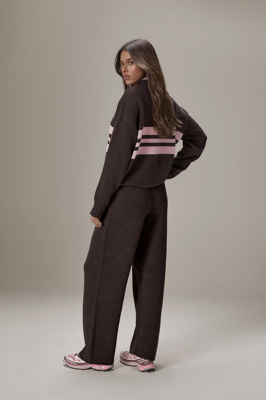 Peggy Logo Knit Sweater