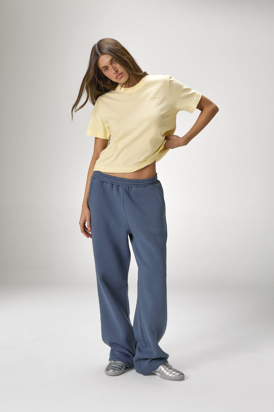 Trademark Shrunken Tee in Butter Yellow