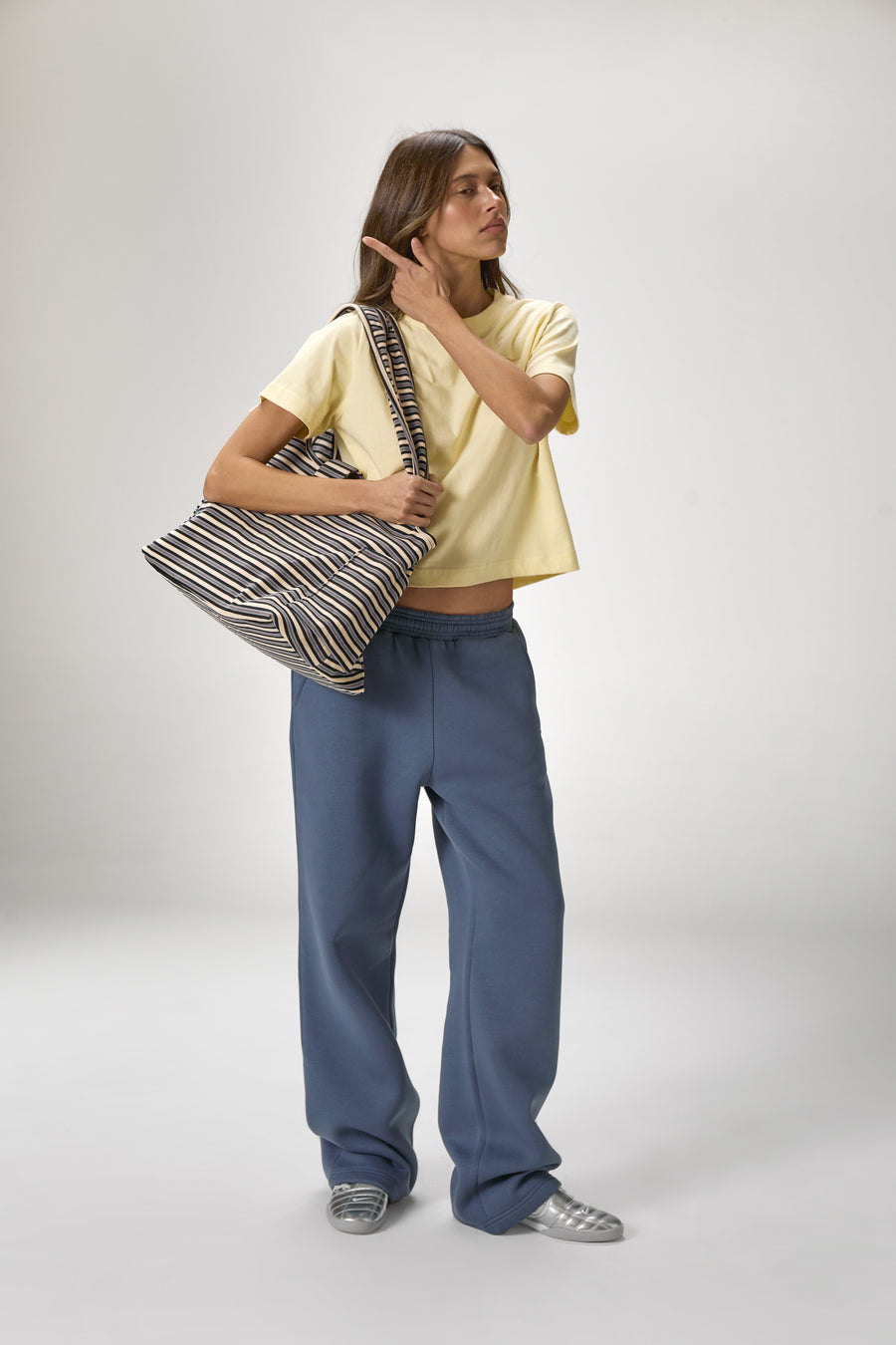 Trademark Shrunken Tee in Butter Yellow