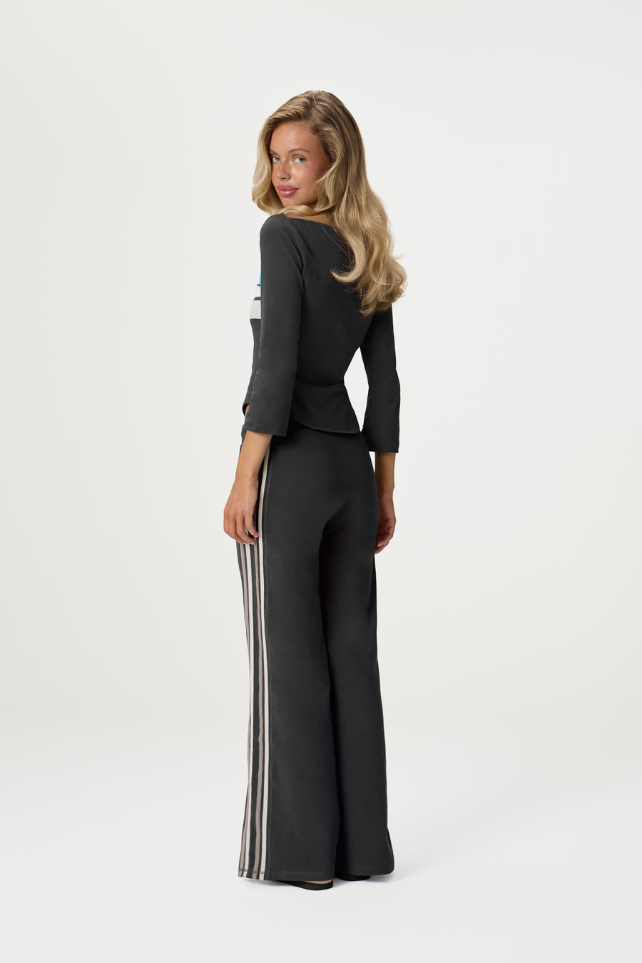Seekola Cotton Stretch Pants in Black
