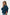 Carolyn Zip Pullover in Navy