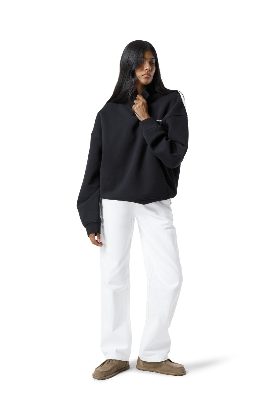 Carolyn Pullover in Black