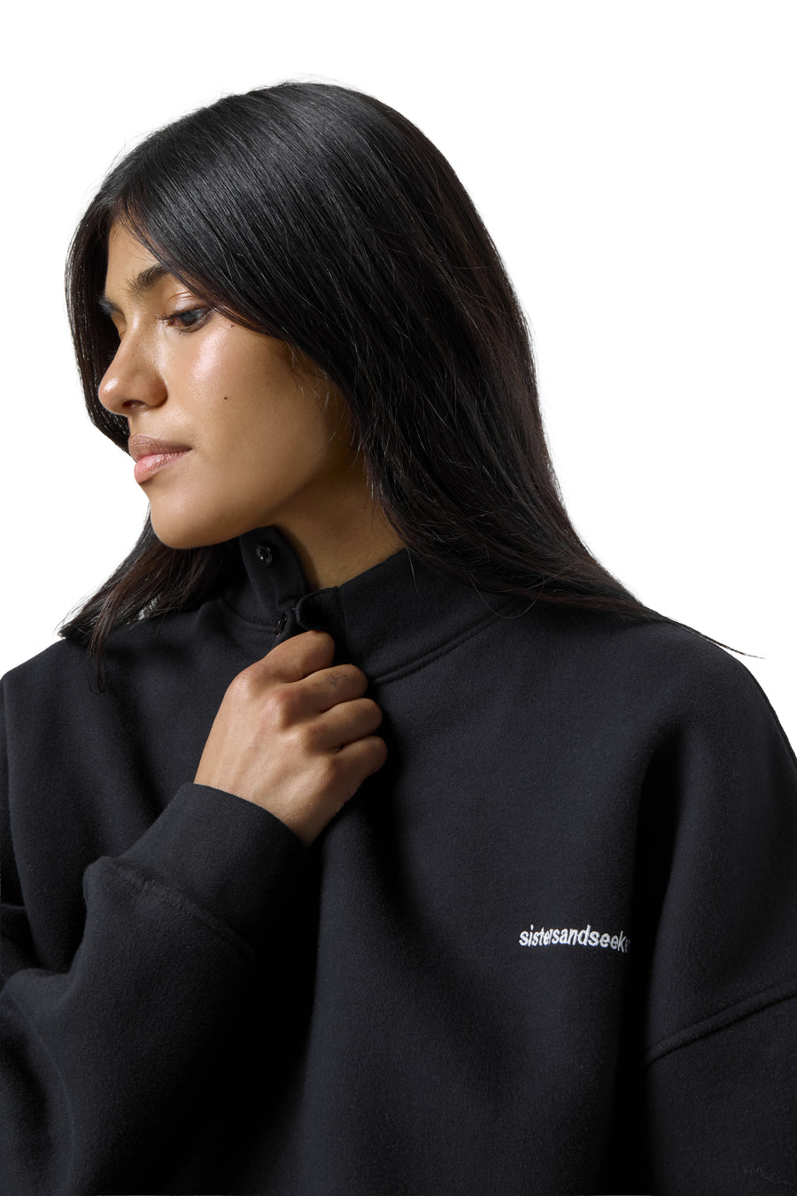 Carolyn Pullover in Black