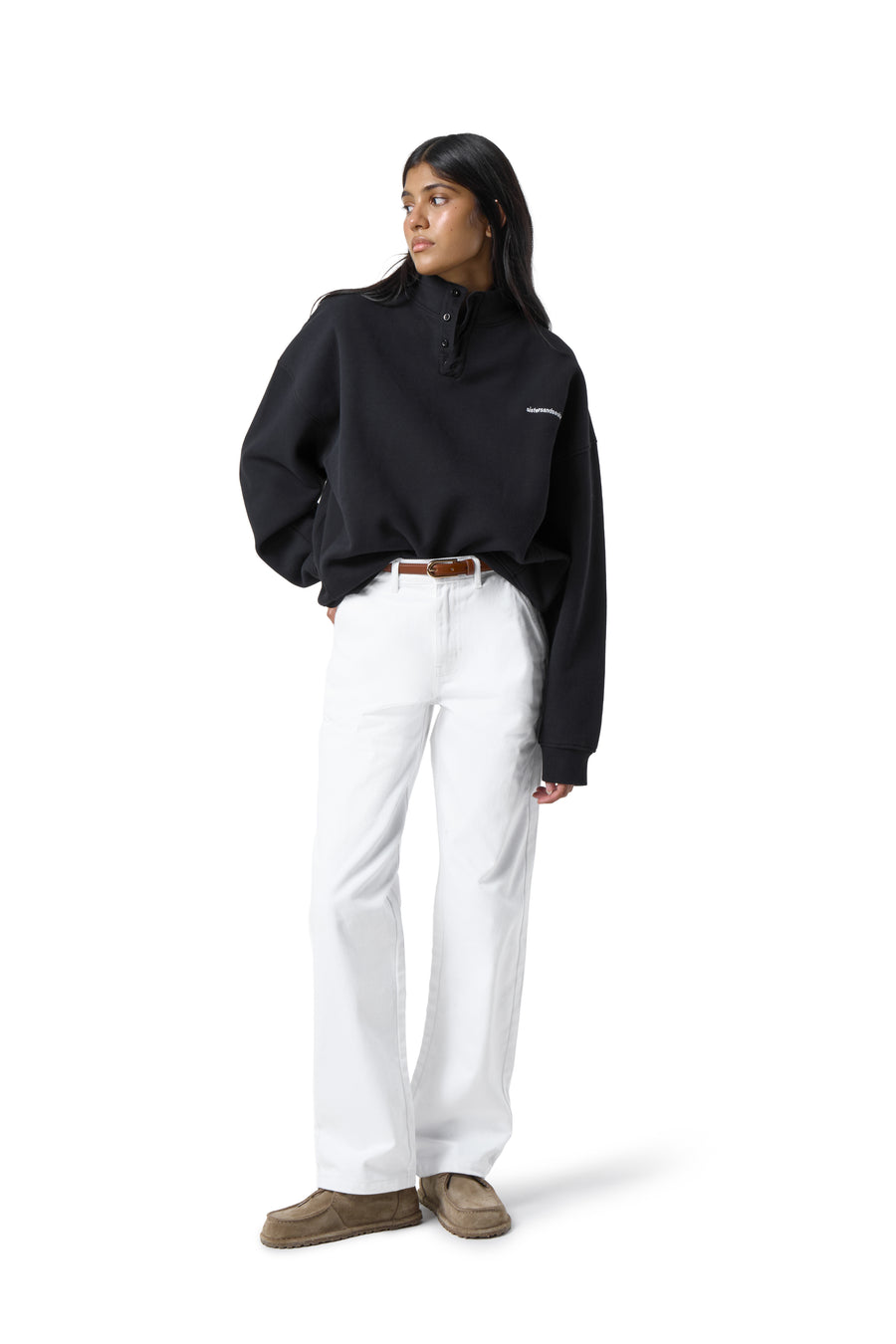 Carolyn Pullover in Black