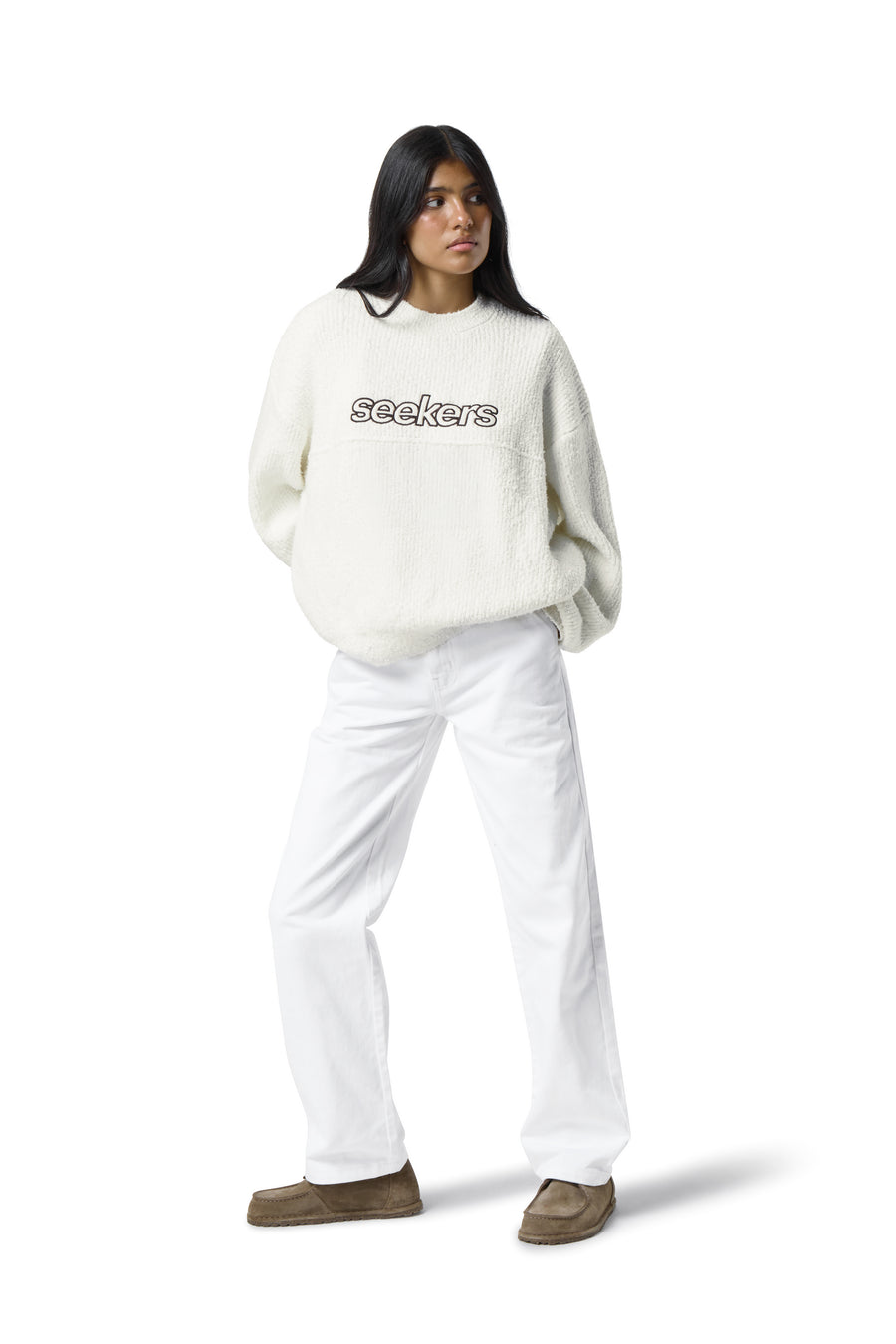 Nonna Logo Knit Sweater