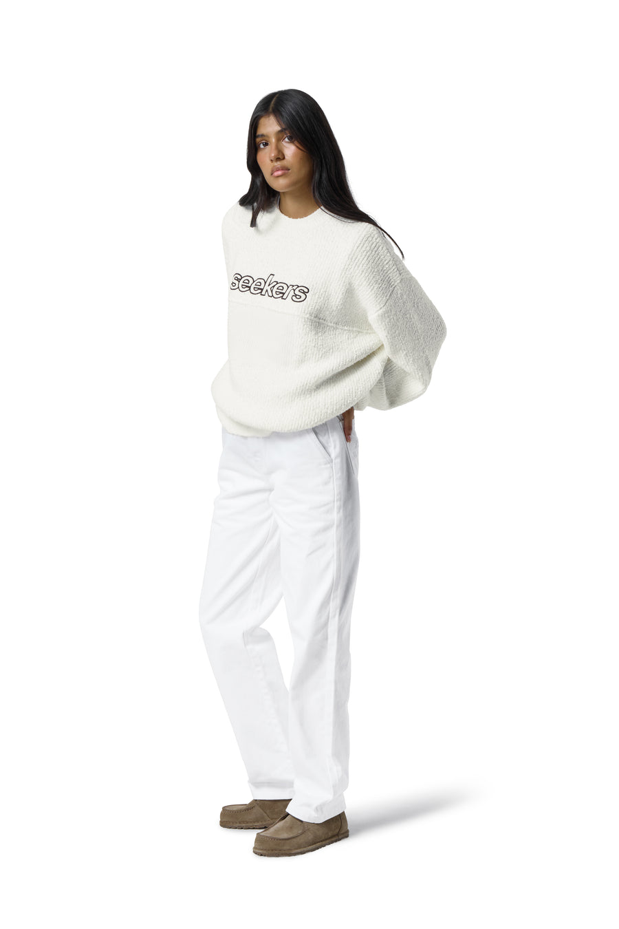 Nonna Logo Knit Sweater