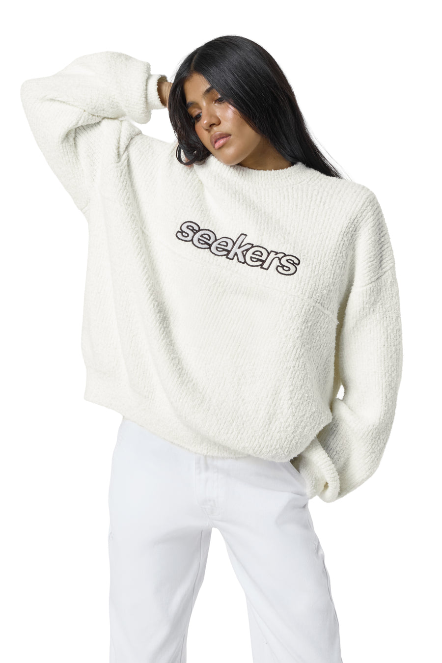 Nonna Logo Knit Sweater