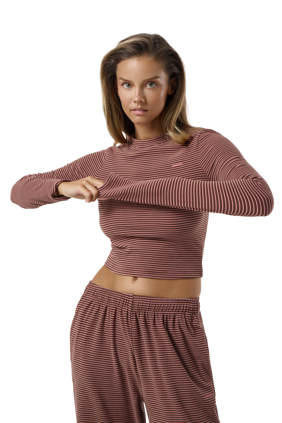 Wilbur Soft Wide Leg Pants in Brown