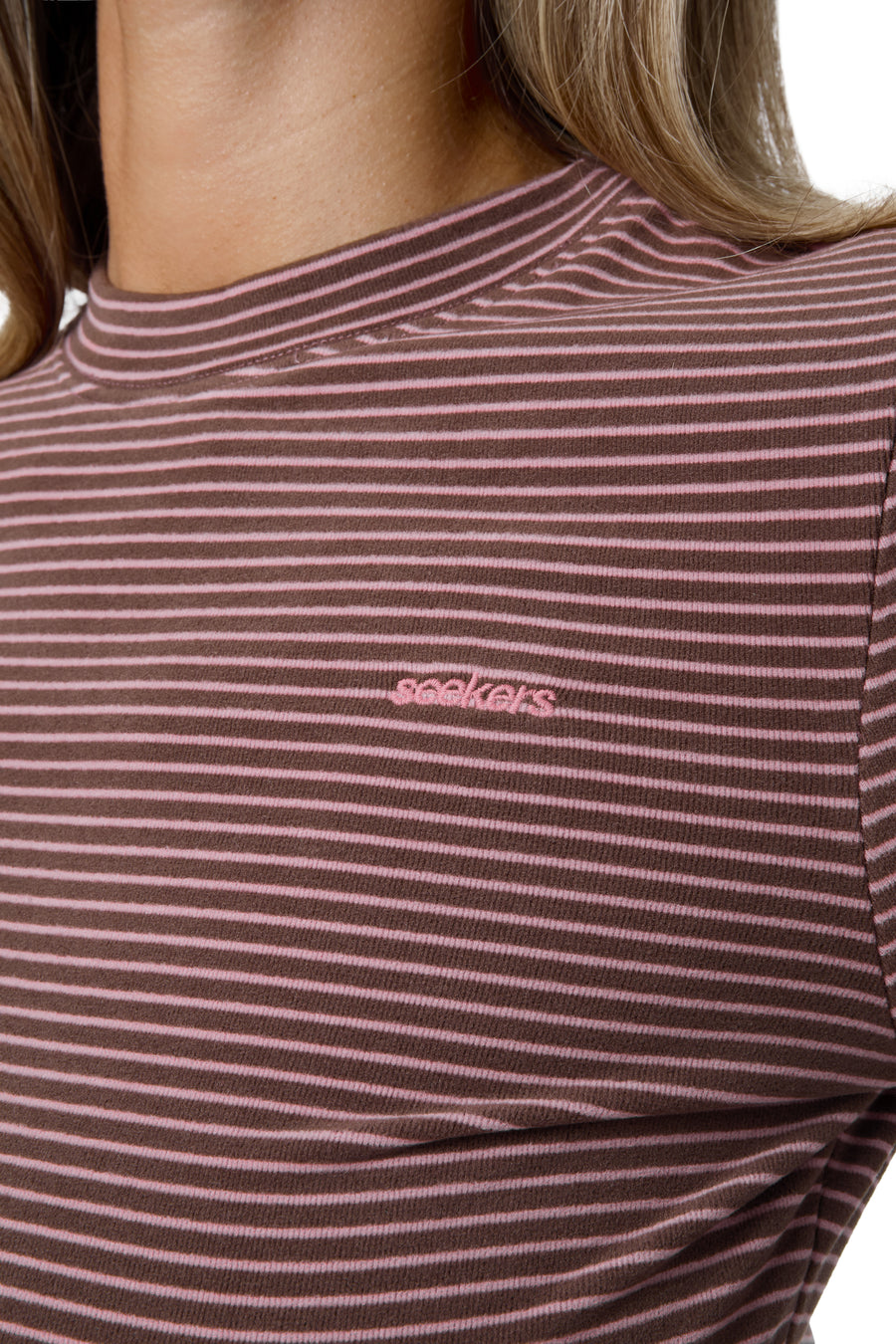 Wilbur Soft Longsleeve Top in Brown