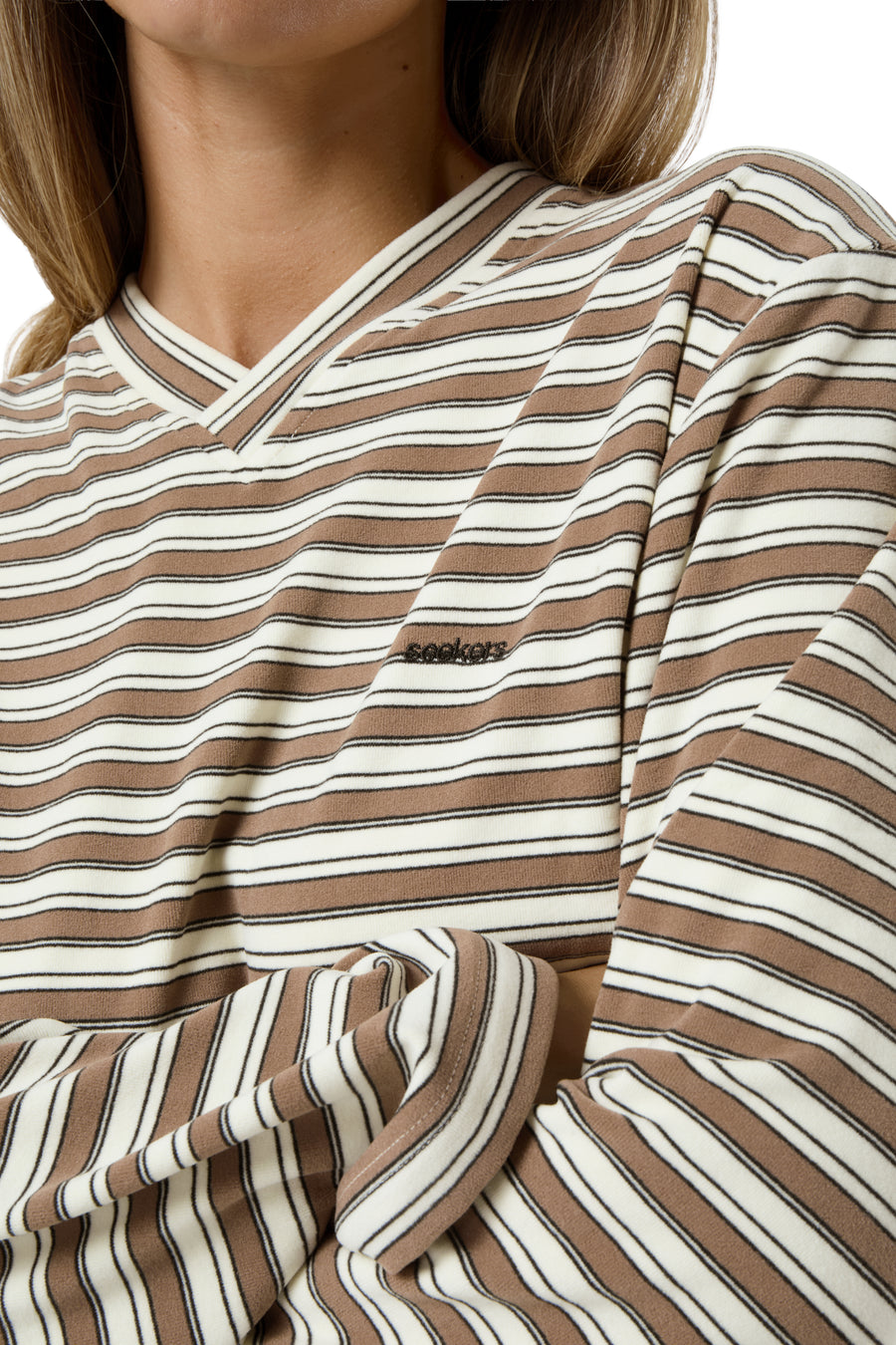 Wilkie Soft Oversized Long Sleeve in Hazel