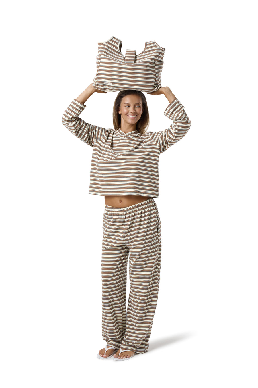 Wilkie Soft Oversized Long Sleeve in Hazel
