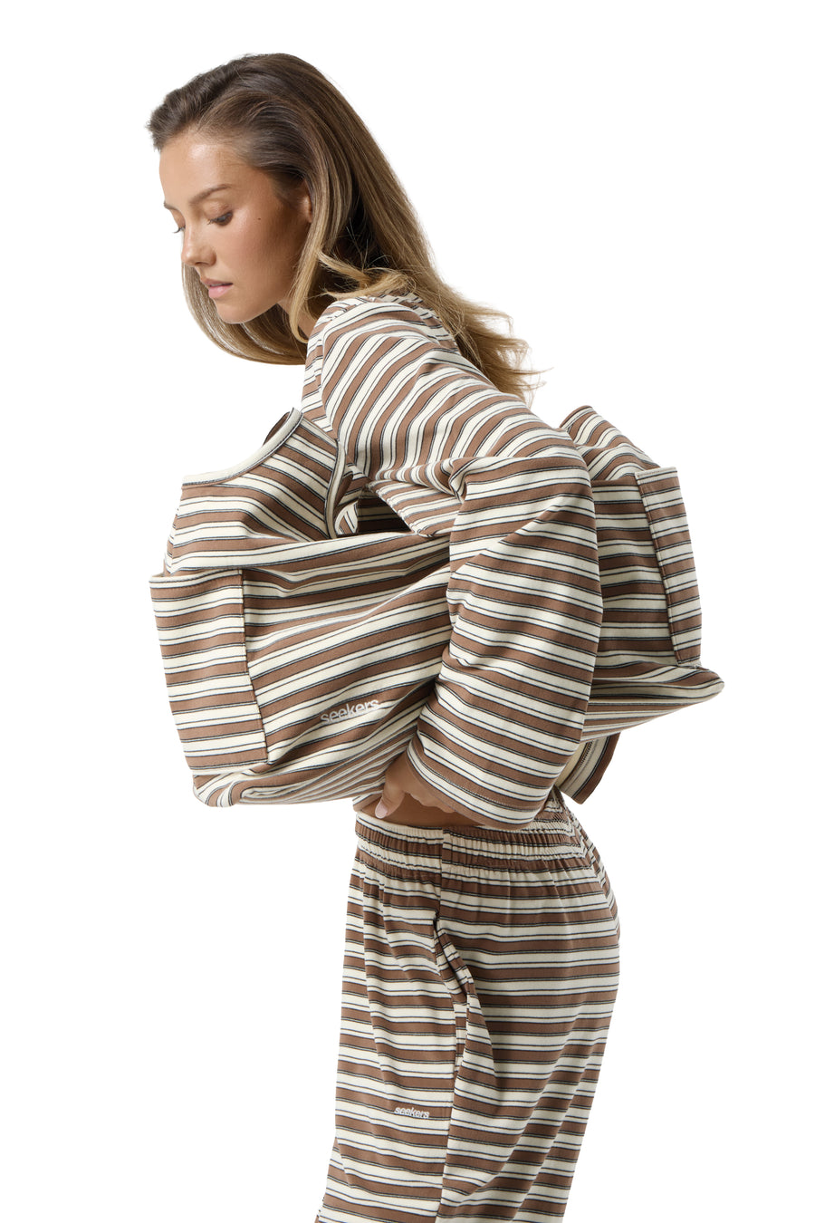 Wilkie Soft Travel Carryall Bag in Hazel
