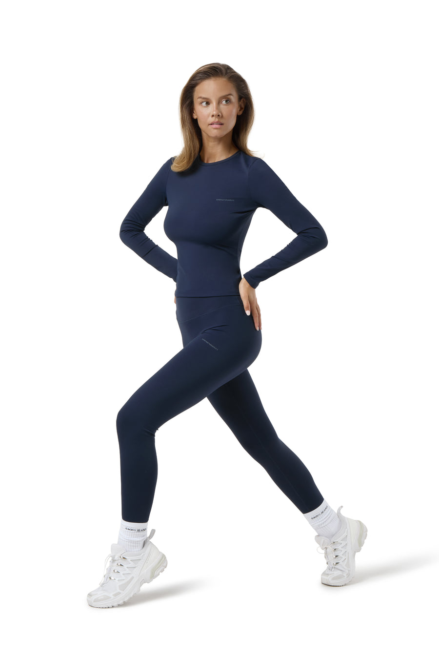 Soft Active Legging in Navy