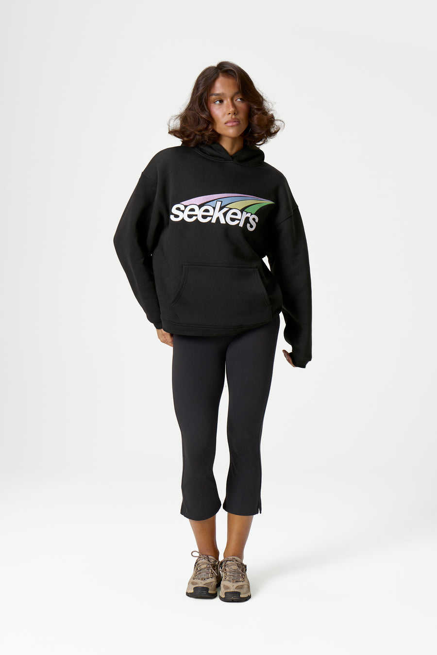 Seekers Tribeca Hoodie in Black