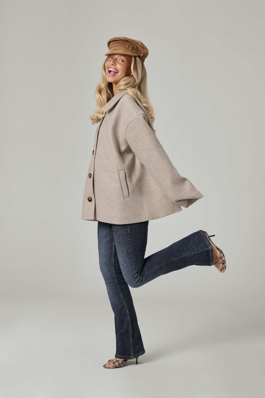 Matilda Collared Coat Jacket