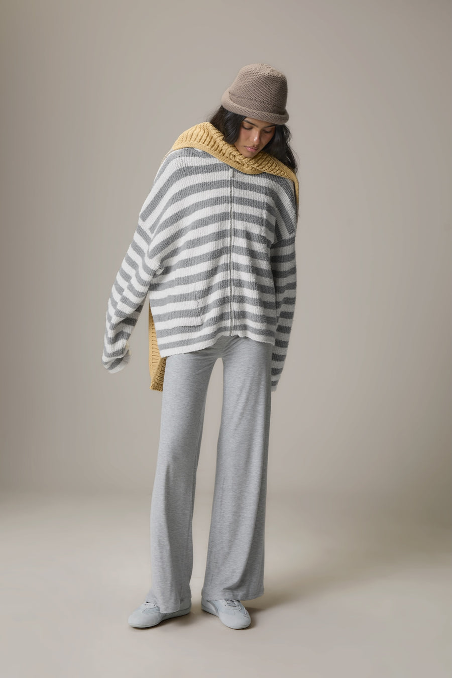 Jasper Knit Hoodie Zip Up