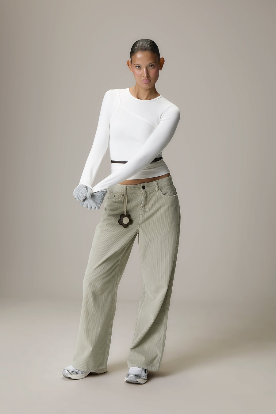 Lenzie Layered Long Sleeve Top