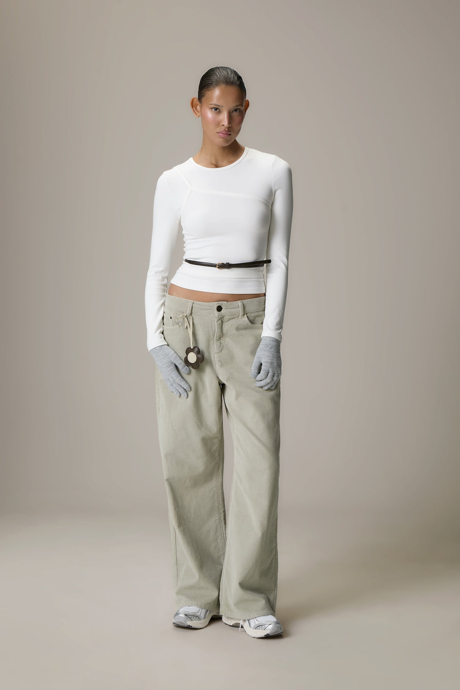 Lenzie Layered Long Sleeve Top