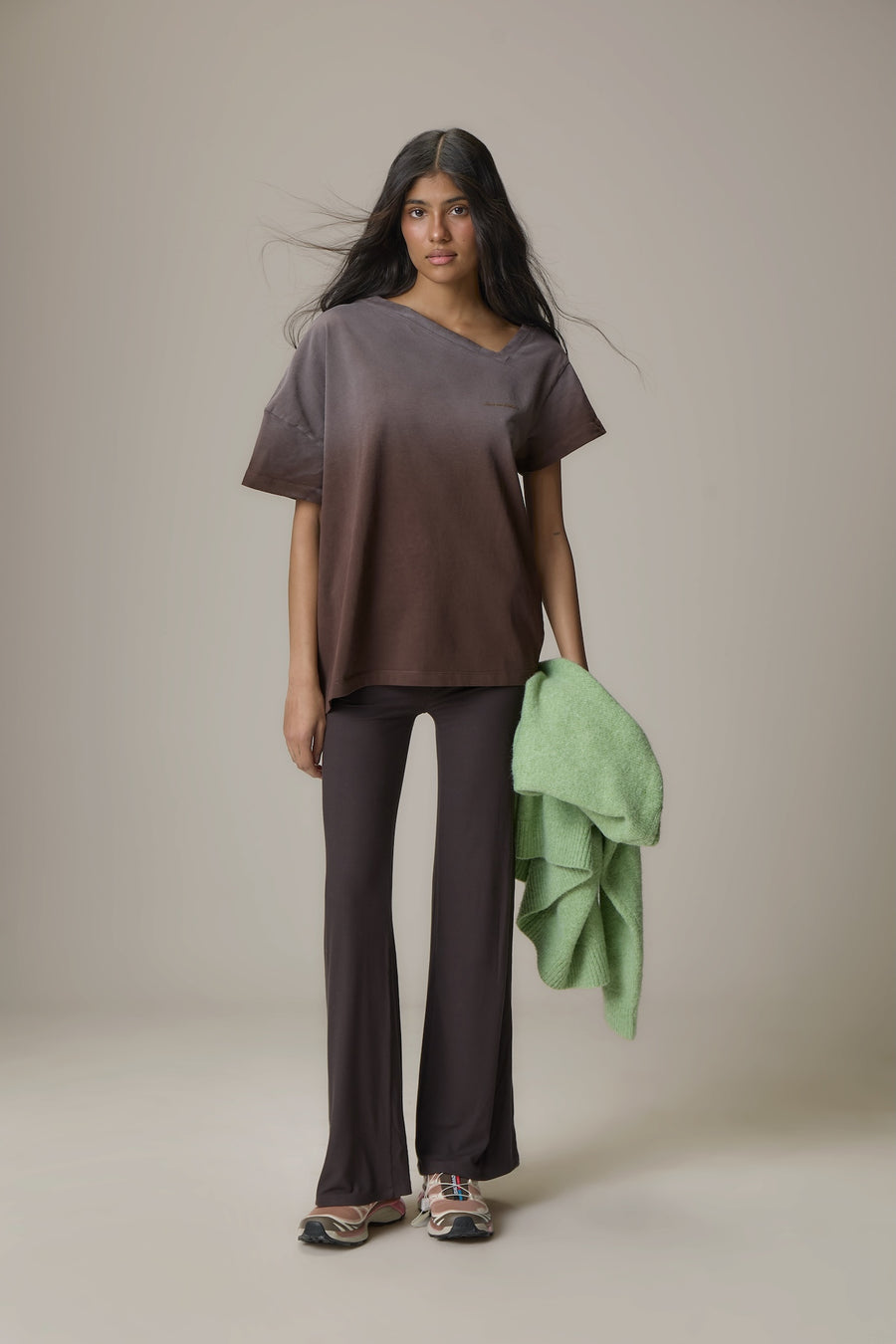 Florrie Assymetric Oversized Tee