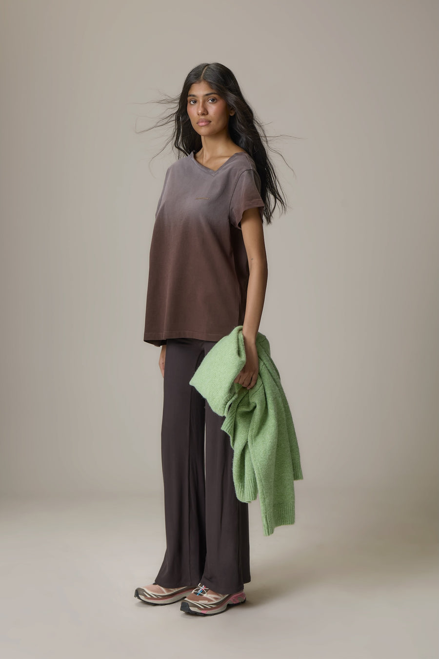 Florrie Asymmetric Oversized Tee