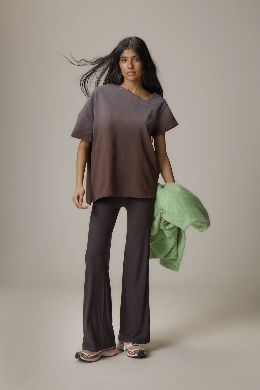 Florrie Asymmetric Oversized Tee