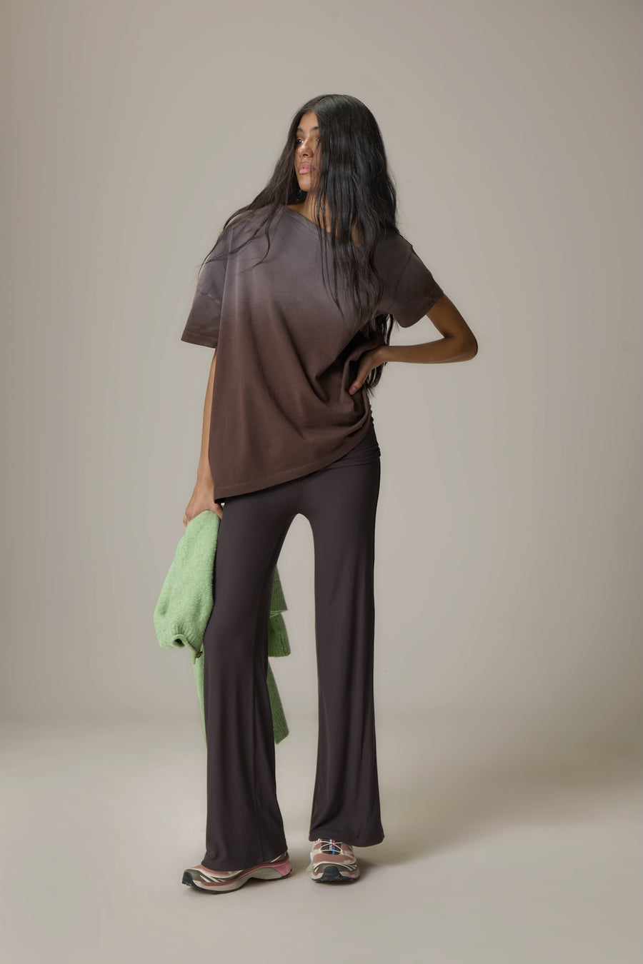 Florrie Asymmetric Oversized Tee