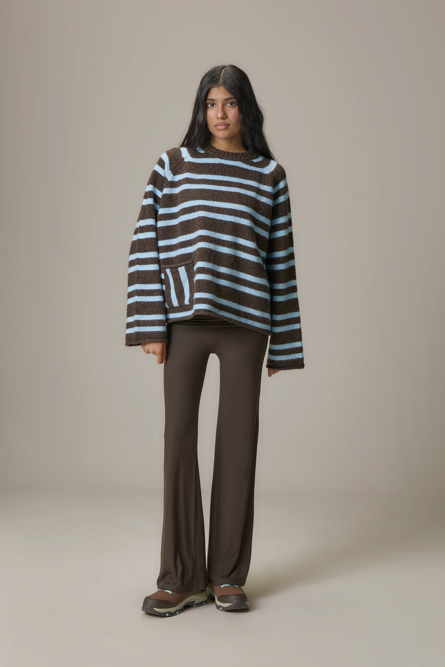 Jumble Stripe Knit Jumper