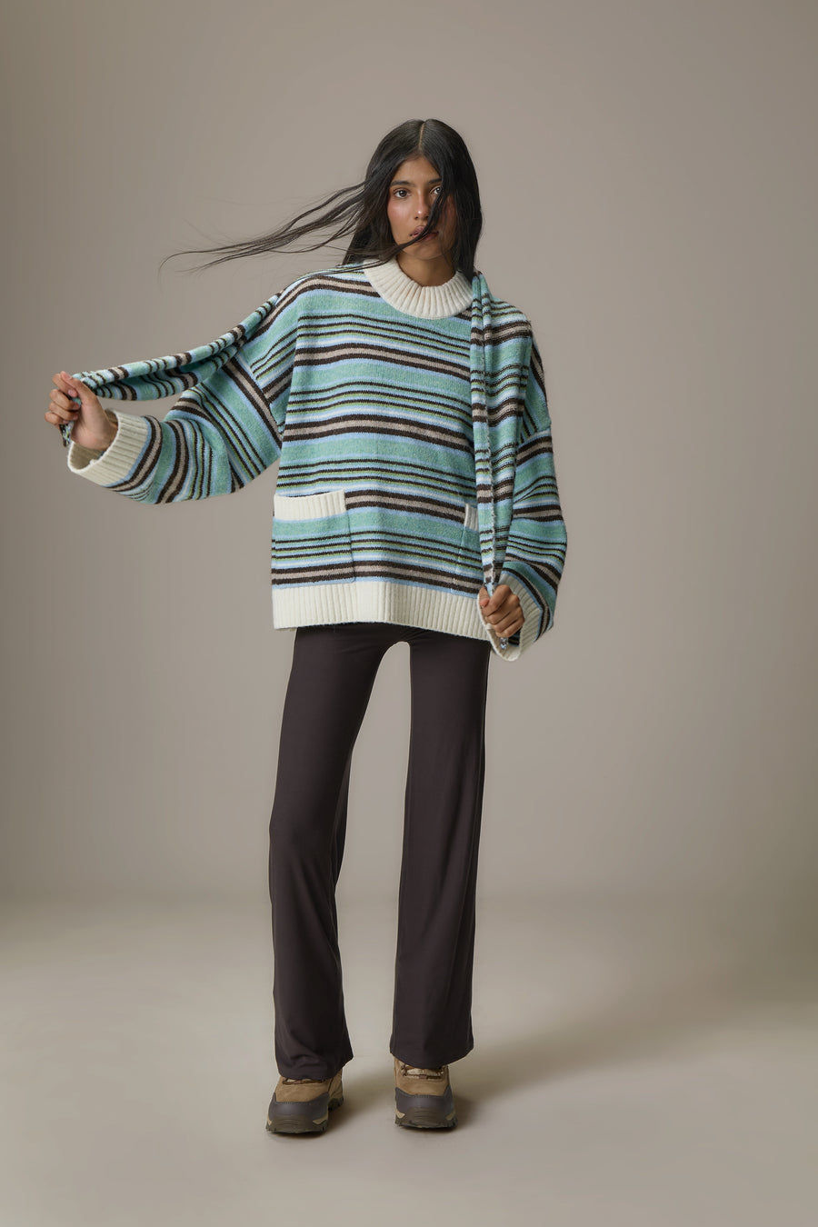 Tippy Stripe Knit Jumper