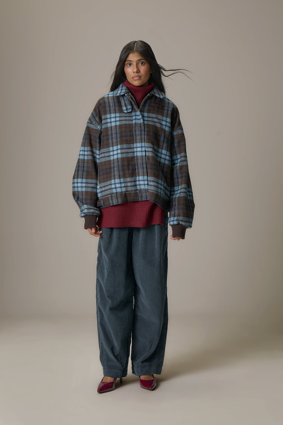 Bennett Plaid Check Jacket