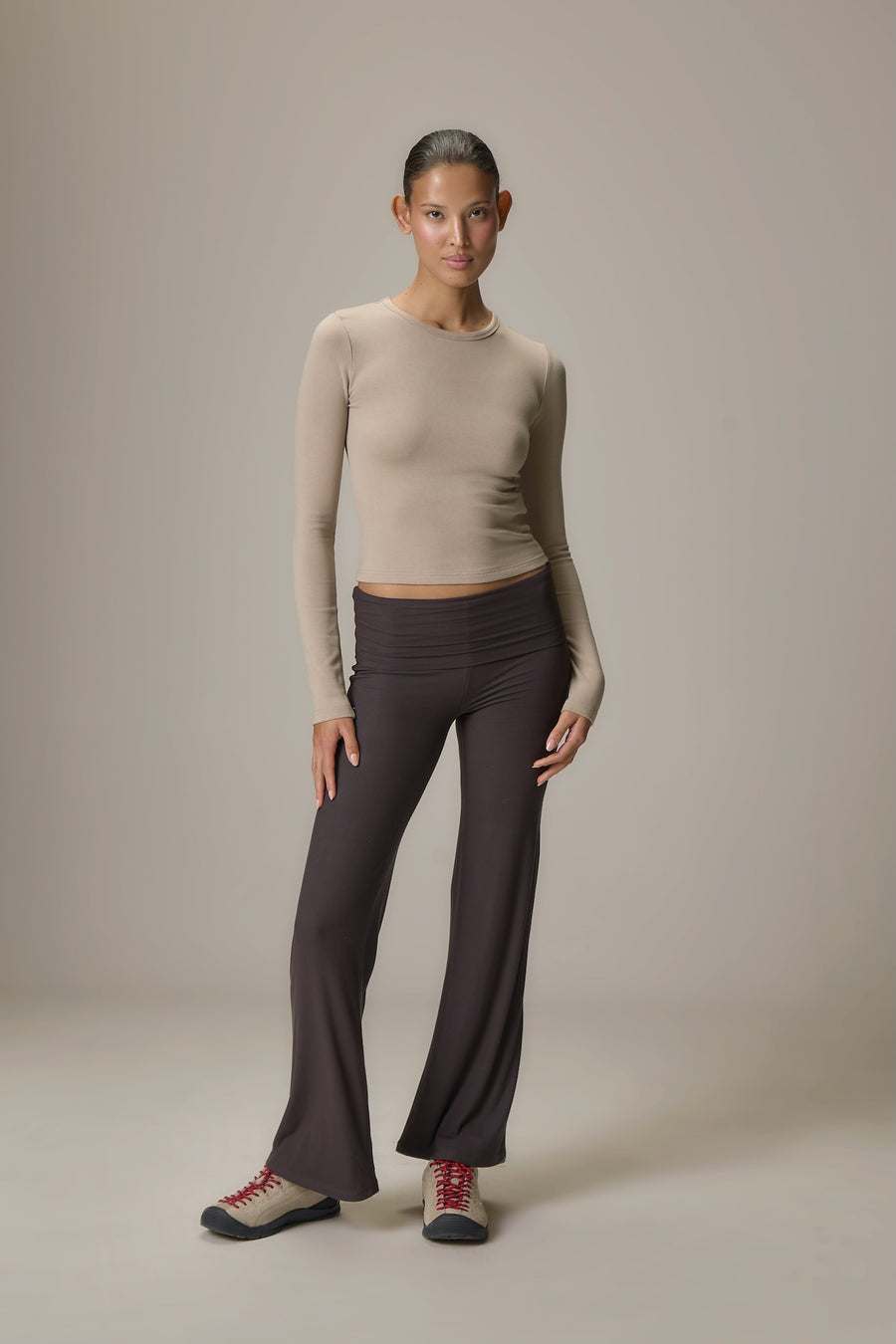 Seekers Base Long Sleeve in Beige