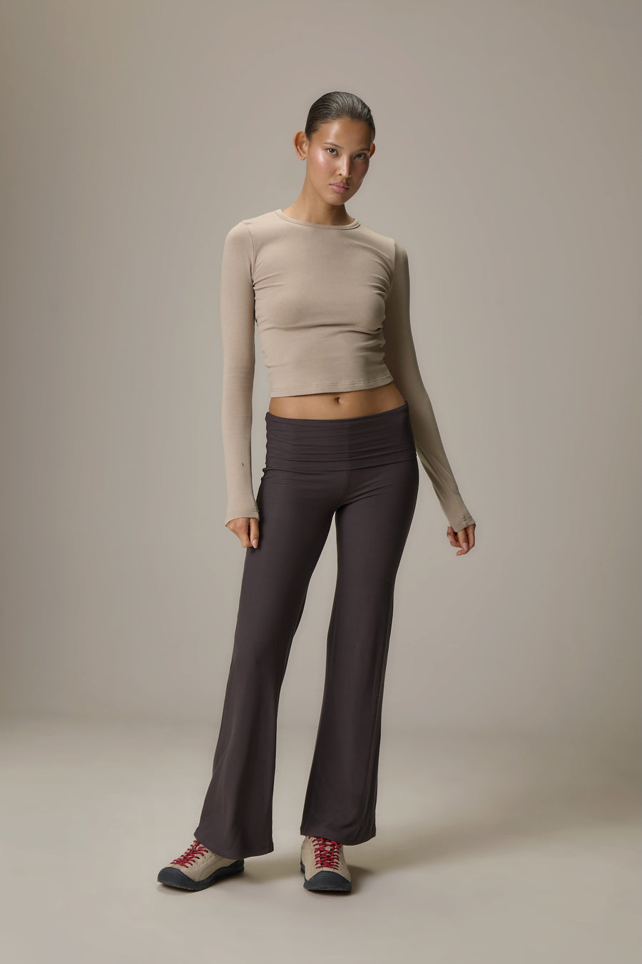 Seekers Base Long Sleeve in Beige