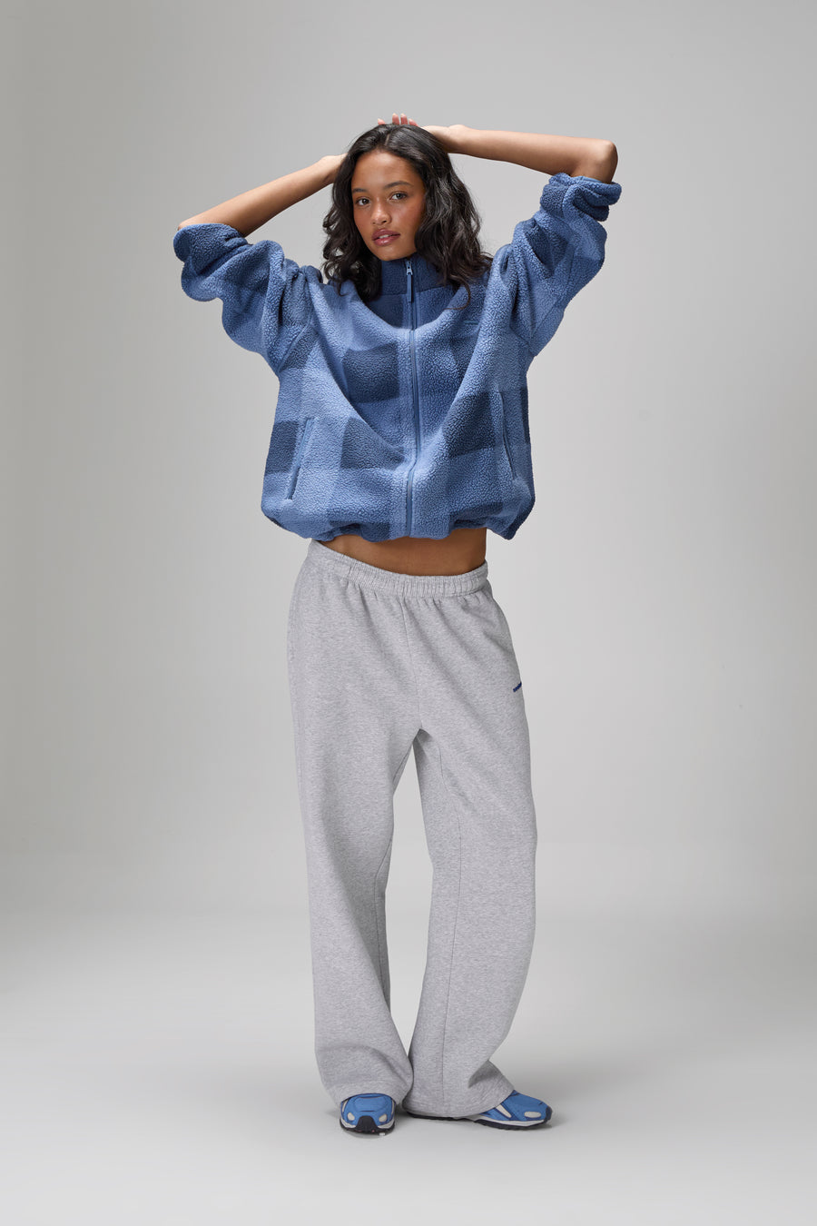 Farley Fleece in Blue