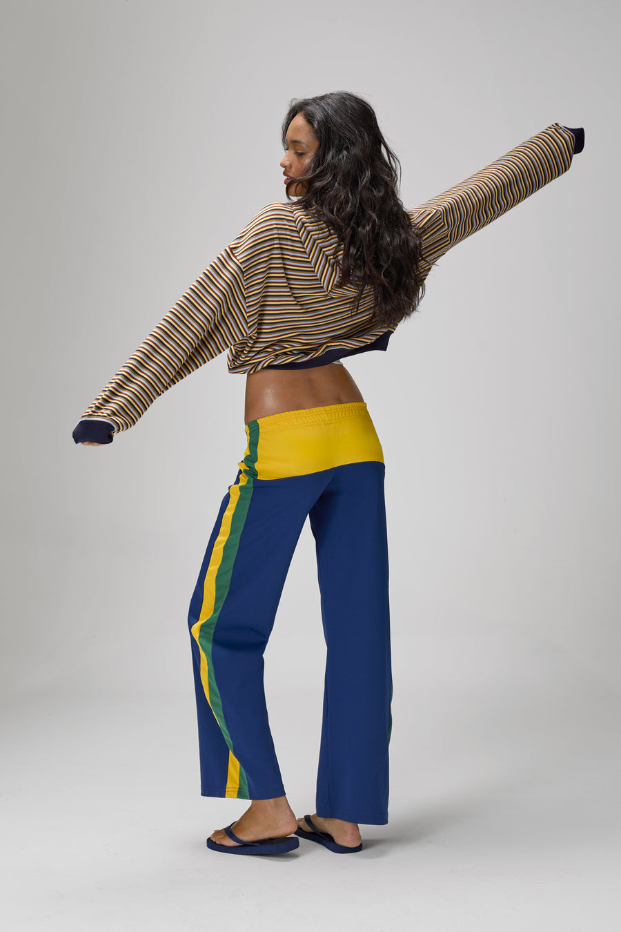 Walker Soft Shrunken Hoodie in Navy