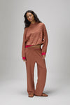 Walker Soft Shrunken Hoodie in Red