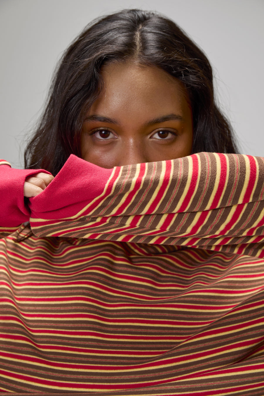 Walker Soft Shrunken Hoodie in Red