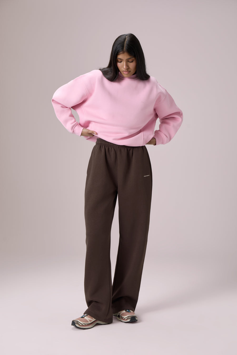 Seekers Classic Sweatshirt in Pink Wafer