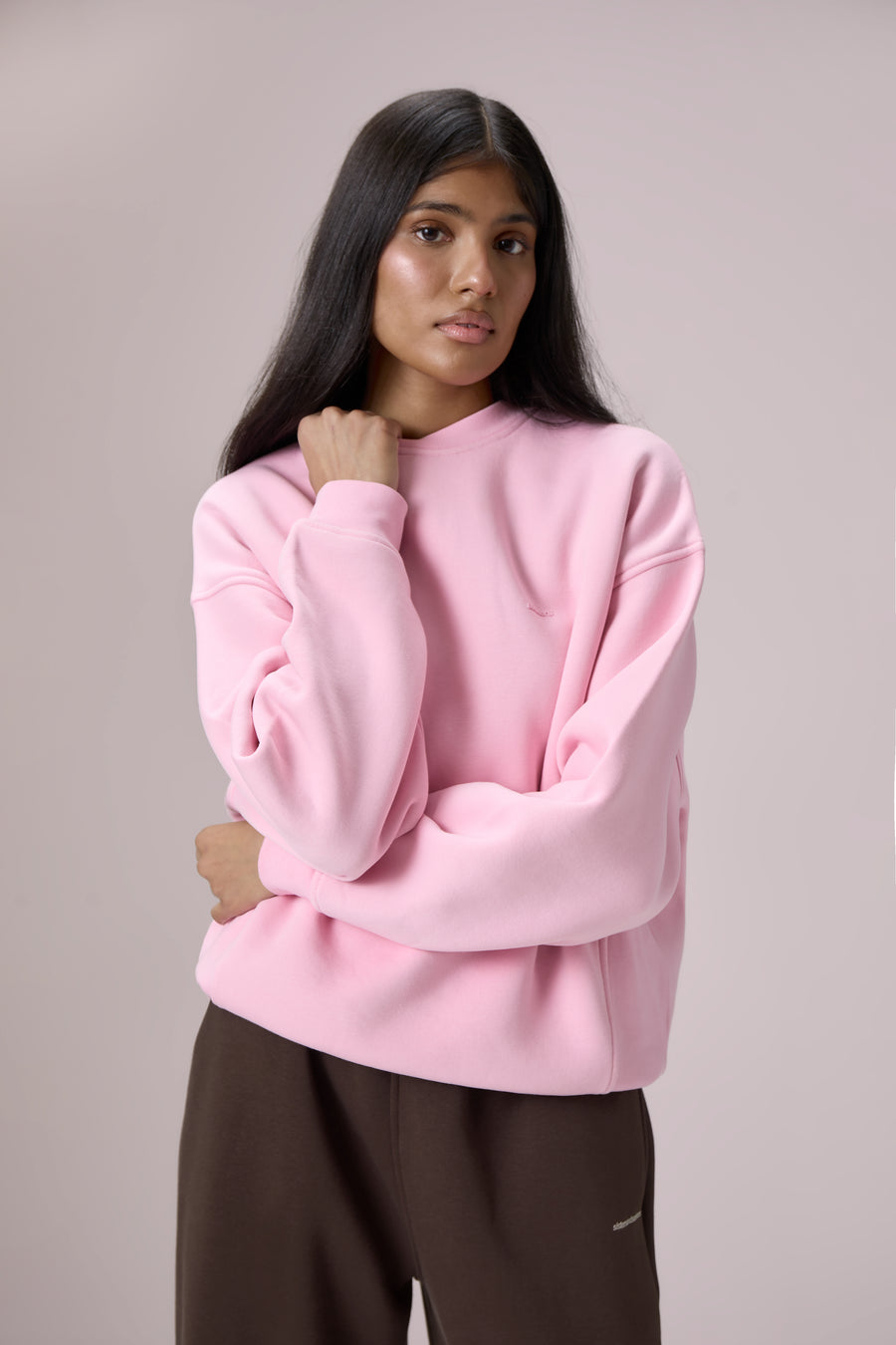 Seekers Classic Sweatshirt in Pink Wafer