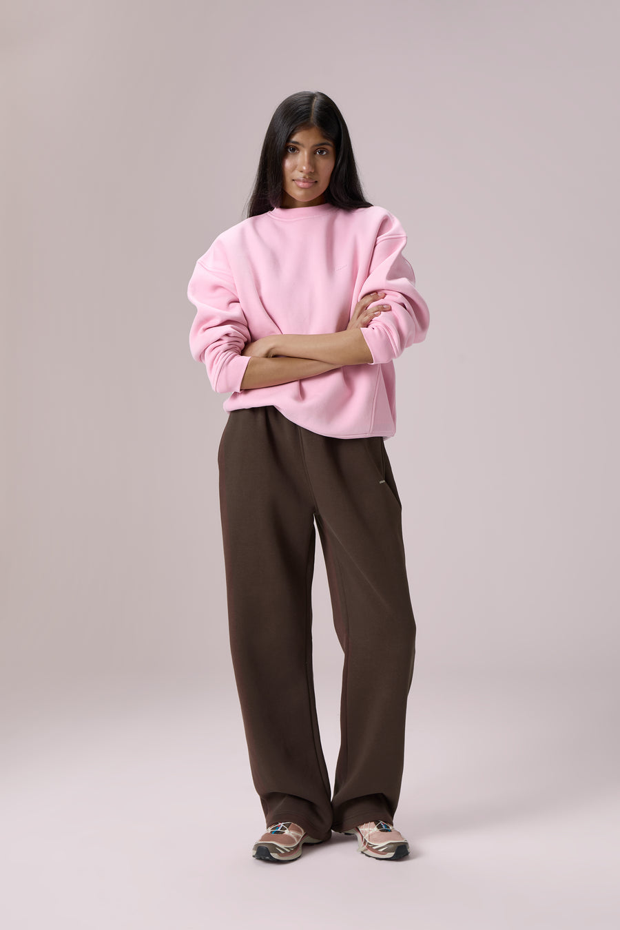 Seekers Classic Sweatshirt in Pink Wafer