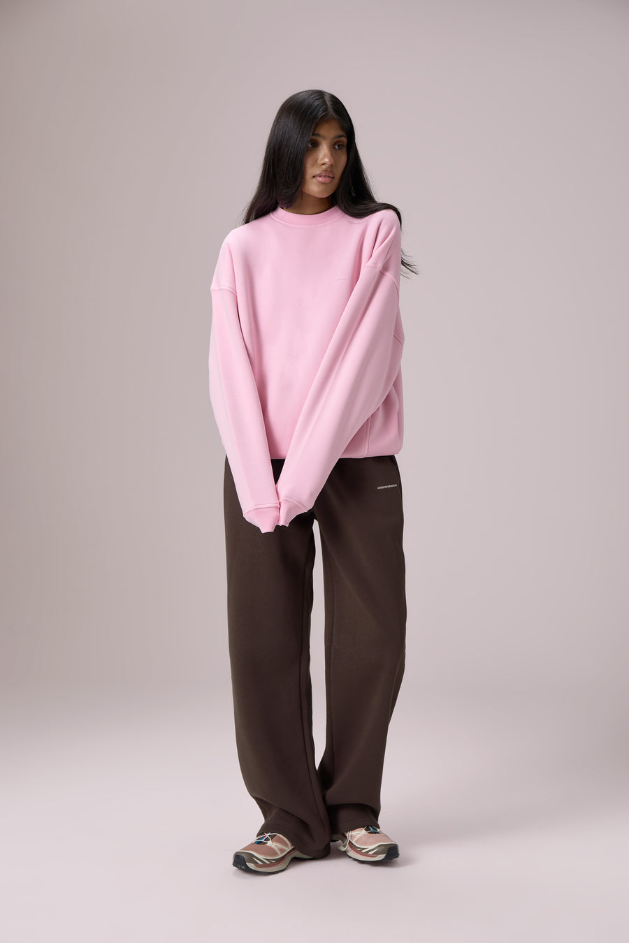 Seekers Classic Sweatshirt in Pink Wafer