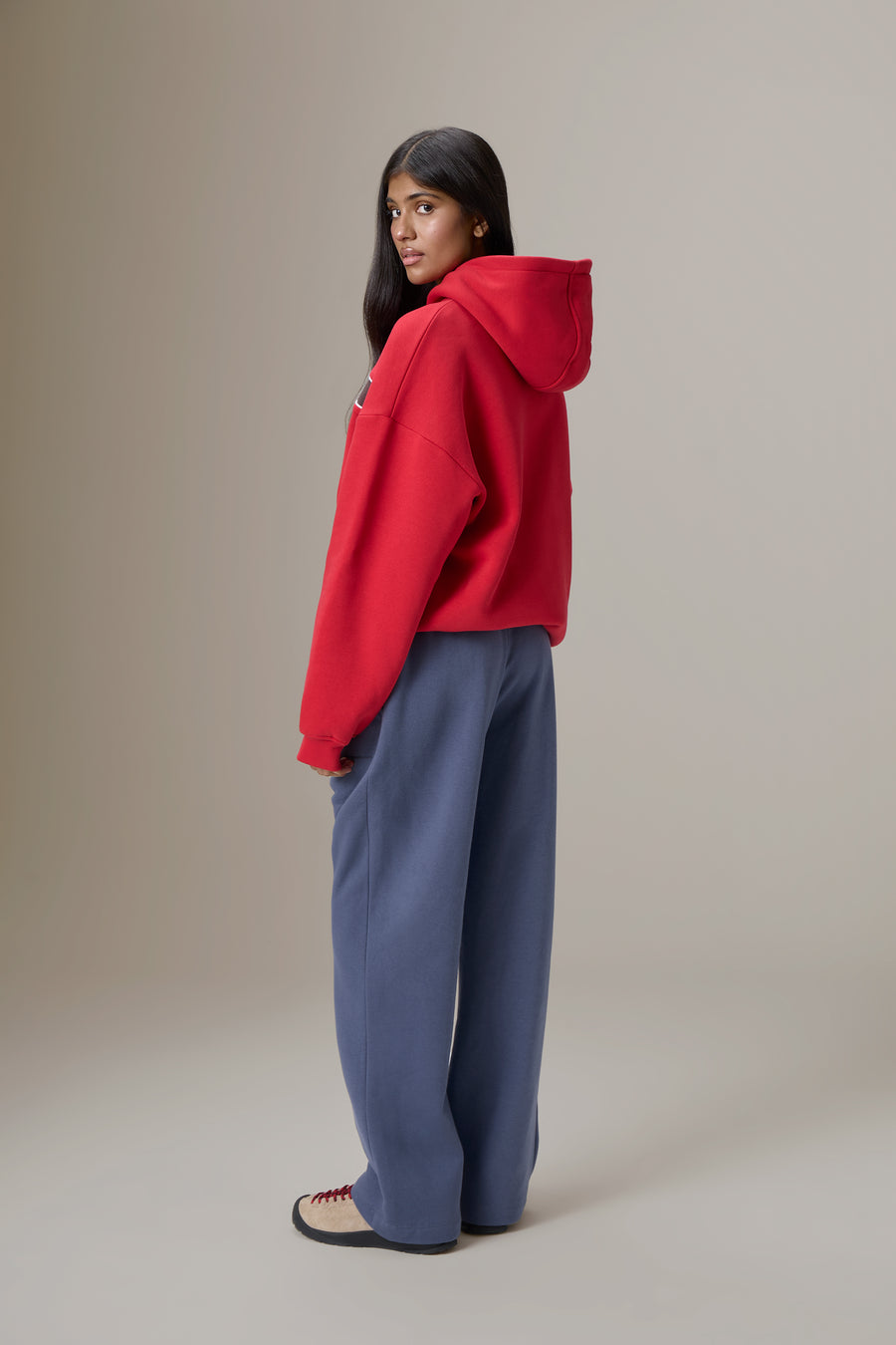 Seekers Speedway Hoodie in Red