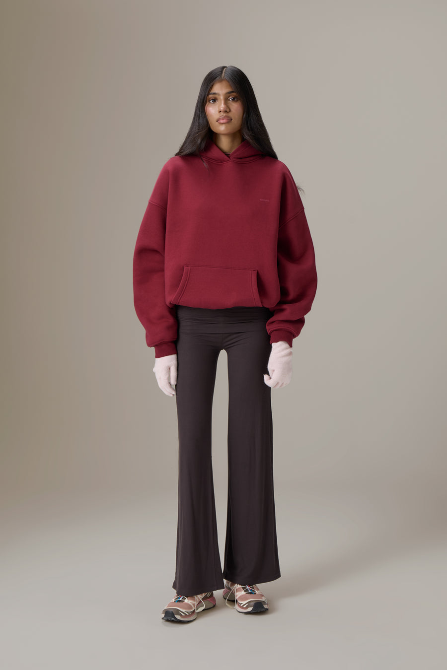 Seekers Classic Hoodie in Burgundy