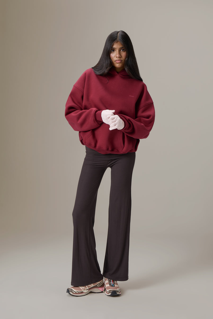 Seekers Classic Hoodie in Burgundy