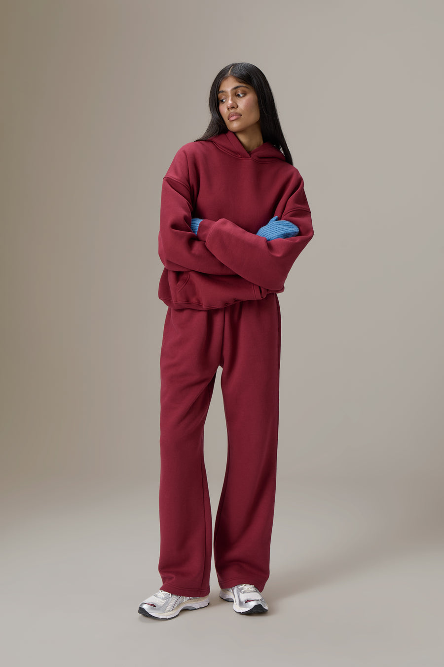 Seekers Classic Hoodie in Burgundy