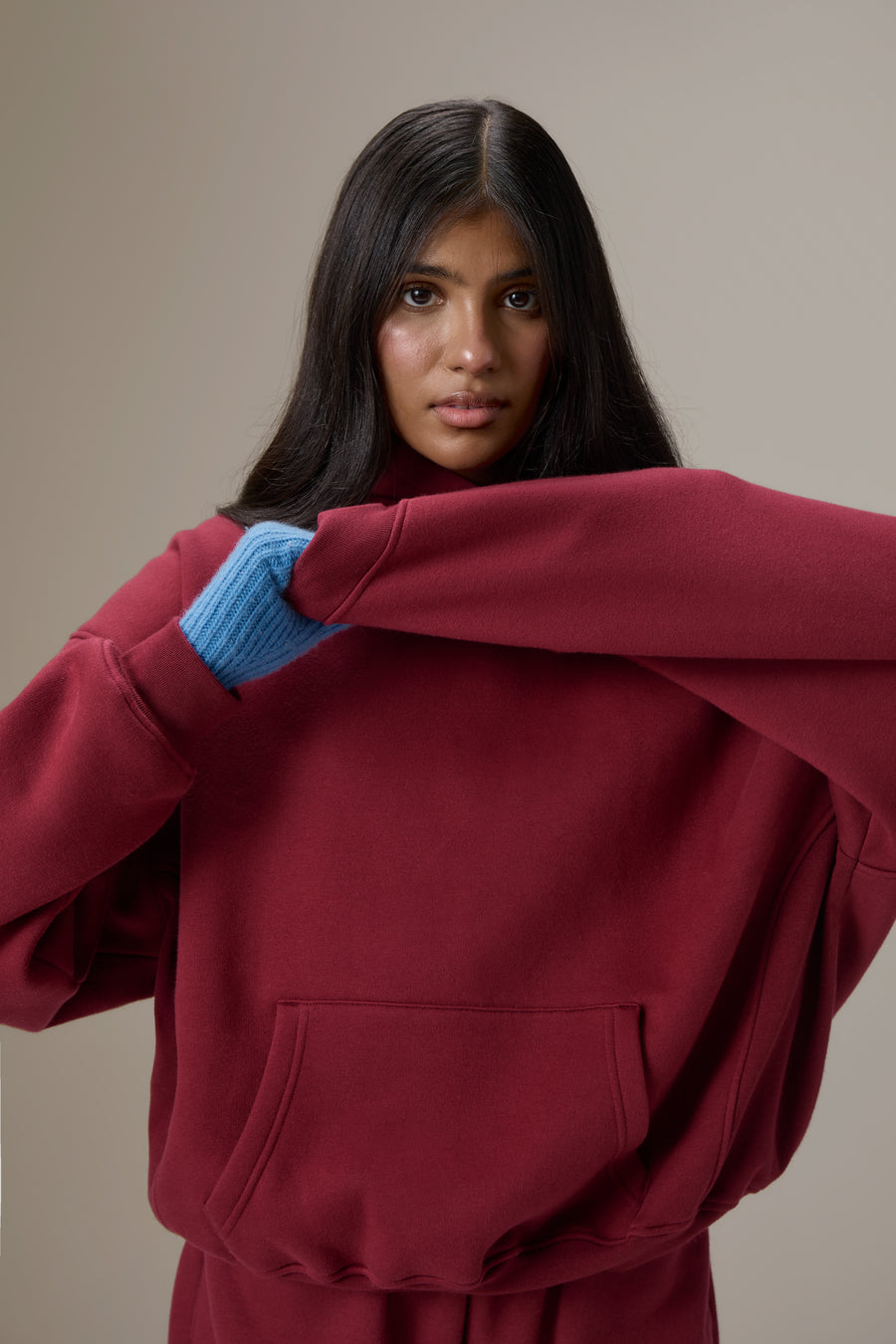 Seekers Classic Hoodie in Burgundy