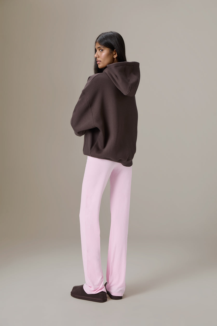 Seekers Goodwear Hoodie in Chocolate Brown