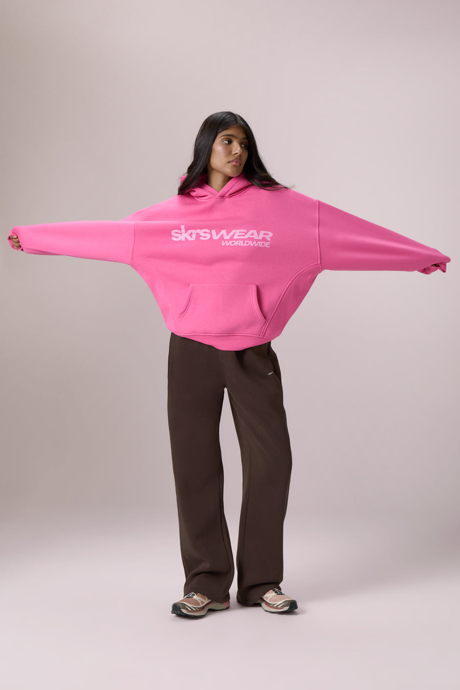 Seekers Wear Hoodie in Hottest Pink